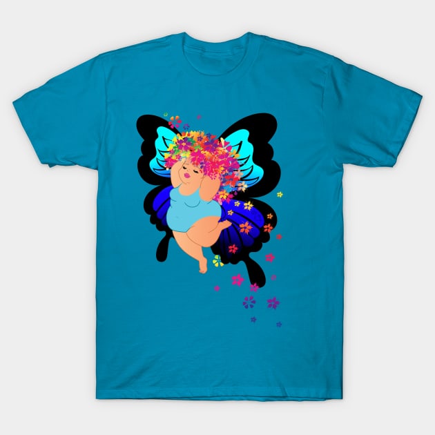 Blue Fairy T-Shirt by Toni Tees